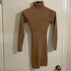 Women Long Sleeve Mini Dress